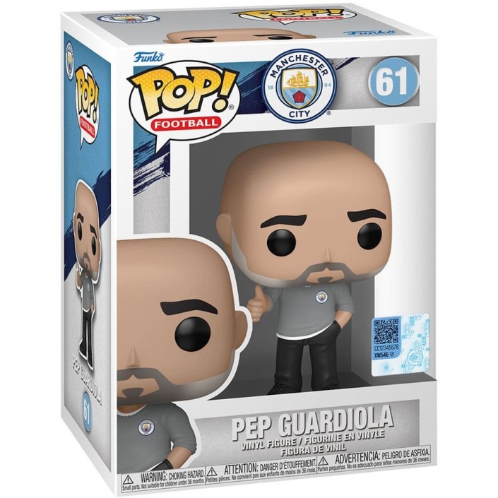 Figura Funko Pop! Fútbol Manchester City Pep...