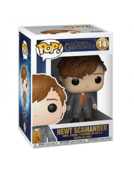 Figura Funko Pop! Películas Animales Fantásticos 2 (Crímenes de Grindelwald) Newt Scamander Modelo 14 | 32751