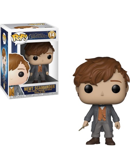 Figura Funko Pop! Películas Animales Fantásticos 2 (Crímenes de Grindelwald) Newt Scamander Modelo 14 | 32751