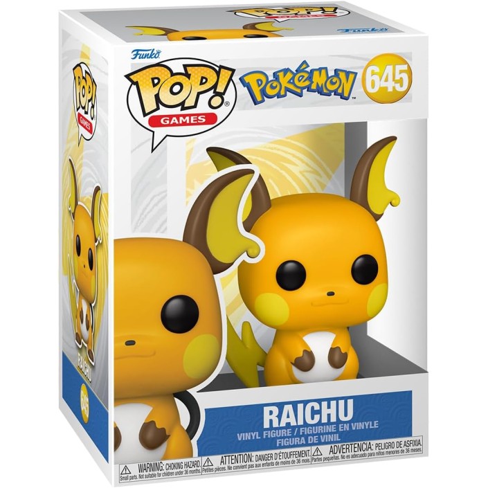 Figura Funko Pop! Juegos Pokémon Raichu Modelo...