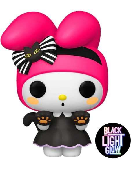 Figura Funko Pop! Animación My Melody (Sanrio) Modelo 72 | 73987 Black Light Edición Especial