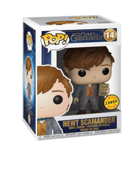 Figura Funko Pop! Películas Animales Fantásticos 2 (Crímenes de Grindelwald) Newt Scamander Modelo 14 | 32751 Edición Chase