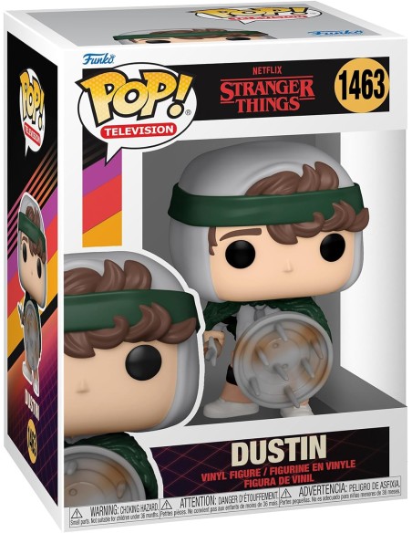 Figura Funko Pop! Televisión Stranger Things Dustin Modelo 1463 | 72137