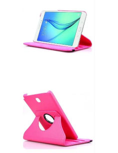 Funda Para Samsung Galaxy Tab S2 SM-T815 En Piel Color Rosa 2