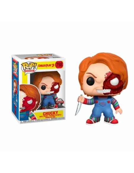 Figura Funko Pop! Películas Muñeco Diabólico 3 Chucky Modelo 798 | 43032 Edición Especial de Funko