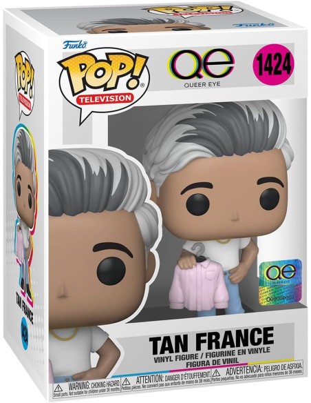 Figura Funko Pop! Televisión Queer Eye Tan France Modelo 1424 | 70716
