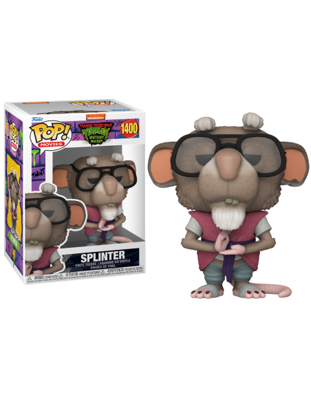 Figura Funko Pop! Nickelodeon Comic Teenage Mutant Tortugas Ninja Splinter Modelo 1400 | 72342