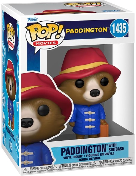 Figura Funko Pop! Películas Paddington con Maleta Modelo 1435 | 72357
