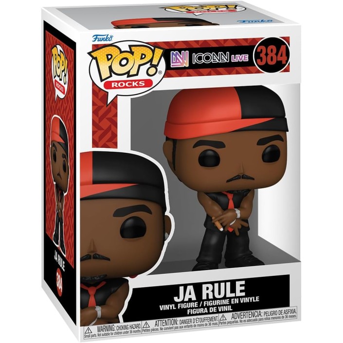 Figura Funko Pop! Rocks Ja Rule Modelo 384 | 75304