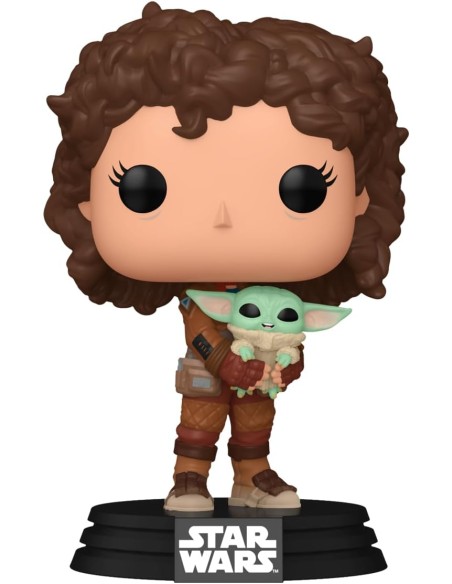Figura Funko Pop! Star Wars Peli Motto con Grogu Modelo 665 | 76552