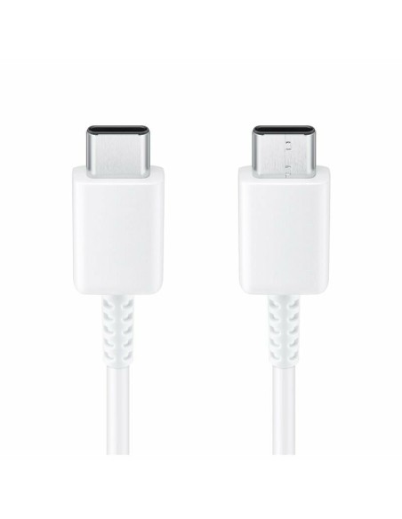 Cable de Carga Samsung EP-DA705BWE de USB-C a USB-C 1m Blanco Sin Embalaje