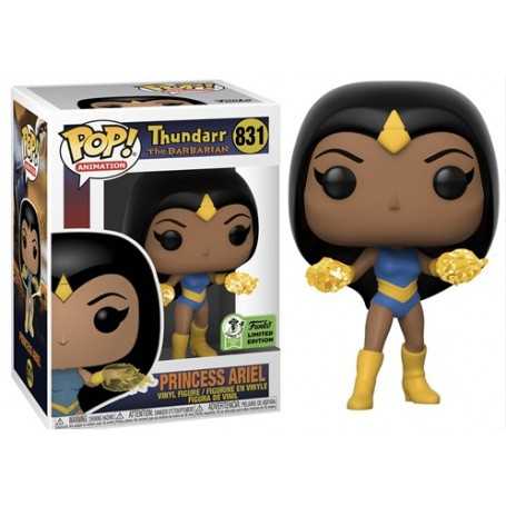 Figura Funko Pop! Dibujos Animados Thundarr El Bárbaro Princesa Ariel Modelo 831| 48406 Exclusivo Edición Limitada | Caja Dañada