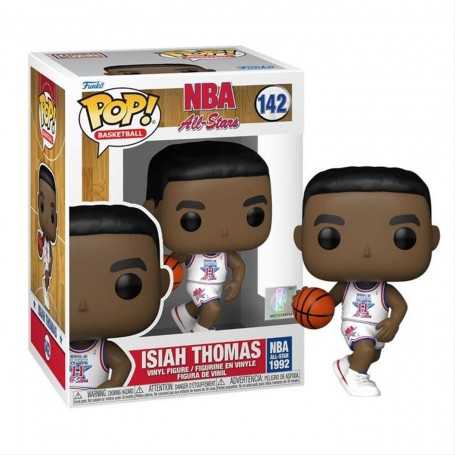 Figura Funko Pop! Baloncesto NBA All Star Isiah Tomas Modelo 142 | 59369 | Caja Dañada Outlet