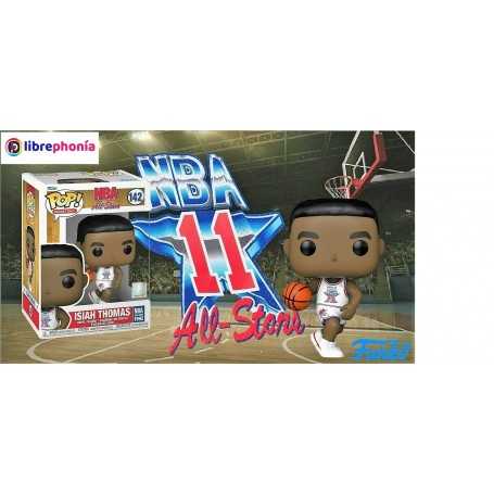 Figura Funko Pop! Baloncesto NBA All Star Isiah Tomas Modelo 142 | 59369 | Caja Dañada Outlet
