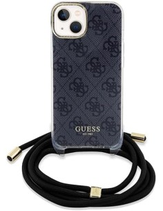 Funda Guess en Silicona diseño 4G con Cordón para iPhone...