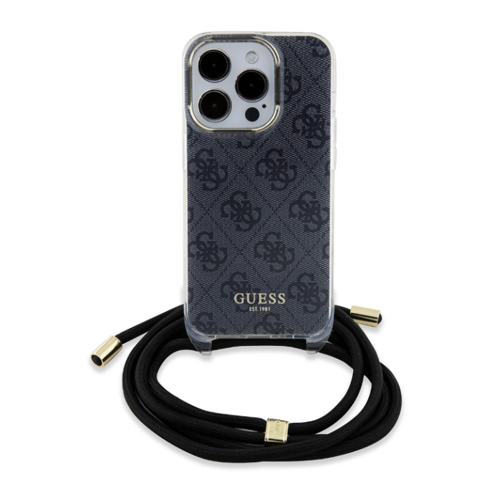 Funda Guess en Silicona diseño 4G con Cordón...