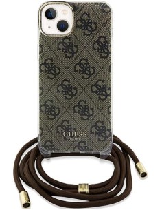 Funda Guess en Silicona diseño 4G con Cordón para iPhone...