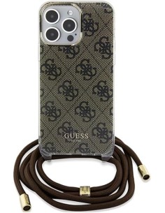 Funda Guess en Silicona diseño 4G con Cordón para iPhone...