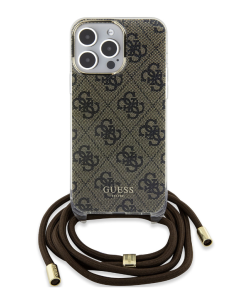 Funda Guess en Silicona diseño 4G con Cordón para iPhone...