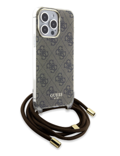 Funda Guess en Silicona diseño 4G con Cordón para iPhone... 2