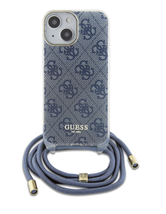 Funda Guess en Silicona diseño 4G con Cordón para iPhone...