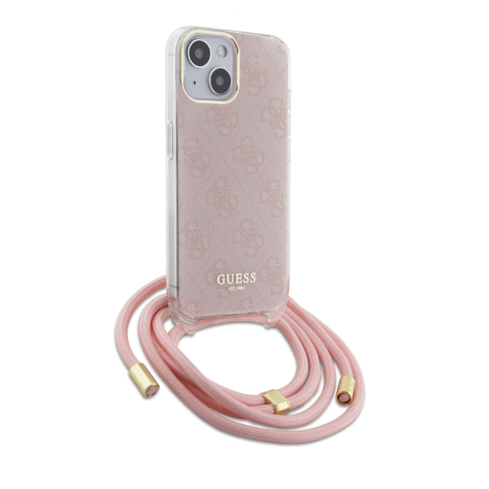 Funda Guess en Silicona diseño 4G con Cordón...