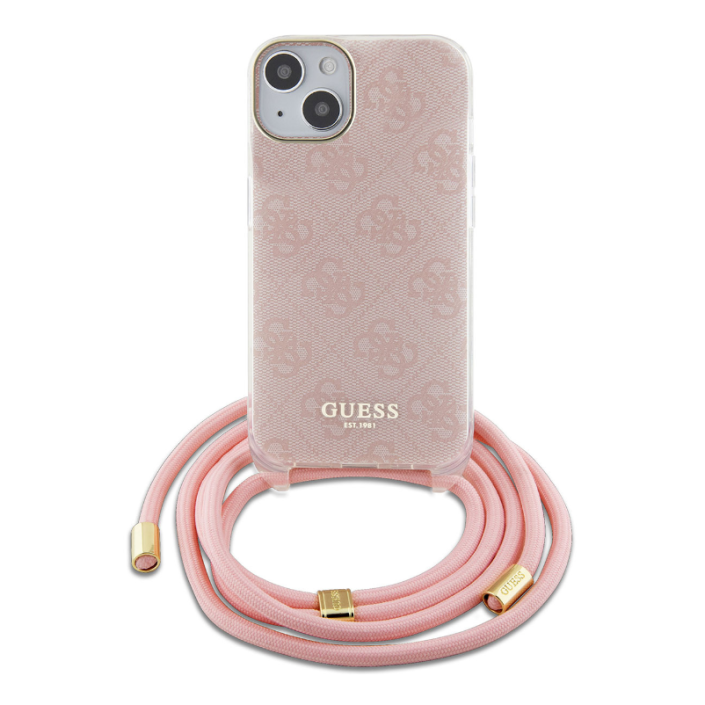 Funda Guess en Silicona diseño 4G con Cordón...
