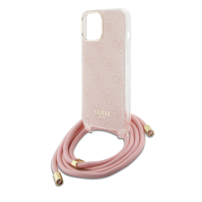 Funda Guess en Silicona diseño 4G con Cordón...