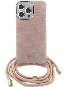 Funda Guess en Silicona diseño 4G con Cordón para iPhone...