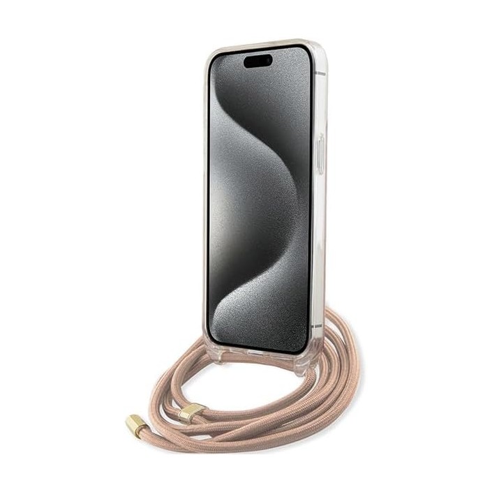 Funda Guess en Silicona diseño 4G con Cordón...