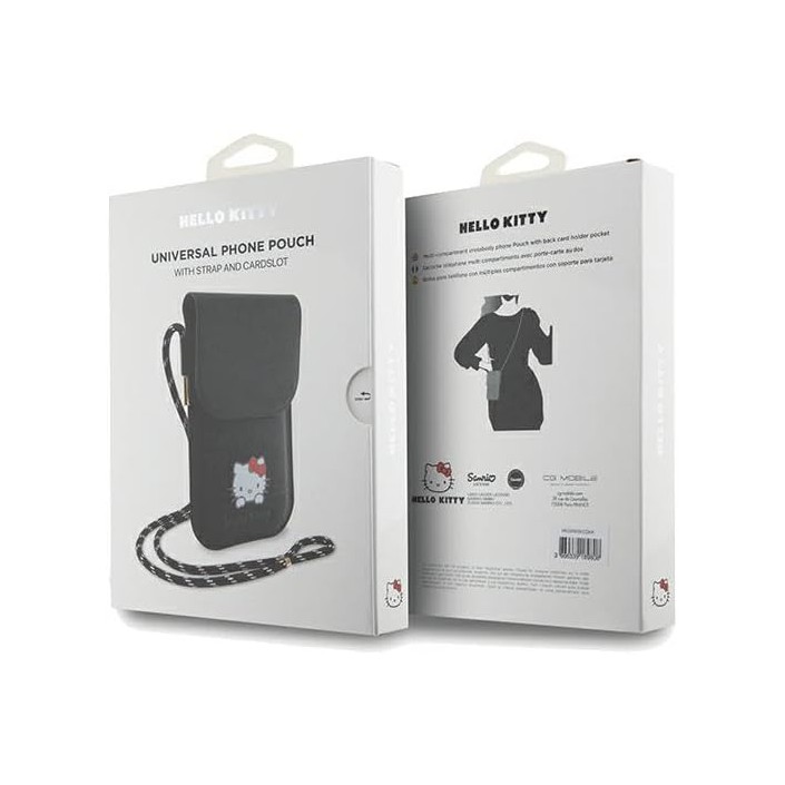 Funda Bolso Cartera Hello Kitty para Teléfono...