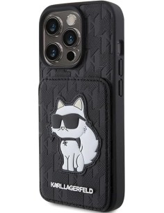 Funda Karl Lagerfeld para Apple iPhone 15 Pro Color Negro...