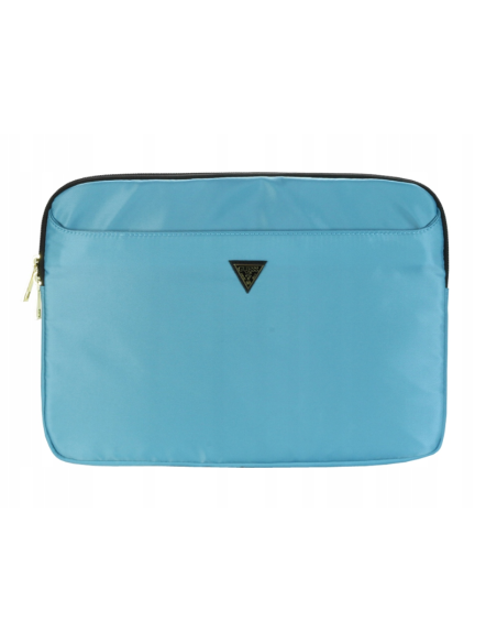 Funda Guess para portátil y tablet 13" color Verde en Nylon GUCS13NTMLLB
