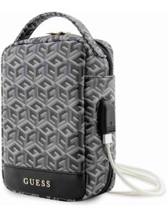 Bolso Organizador Guess Modelo GCube Stripe color Negro... 2
