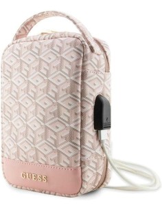 Bolso Organizador Guess Modelo GCube Stripe color Rosa... 2