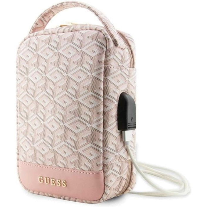 Bolso Organizador Guess Modelo GCube Stripe...