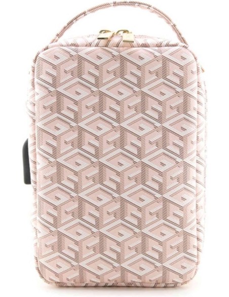 Bolso Organizador Guess Modelo GCube Stripe color Rosa GUHBHGCFSEP