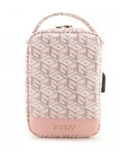 Bolso Organizador Guess Modelo GCube Stripe color Rosa...
