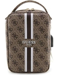 Bolso Organizador Guess Modelo 4G color Marrón Estampado...