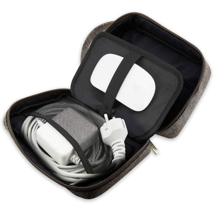 Bolso Organizador Guess Modelo 4G color Marrón...