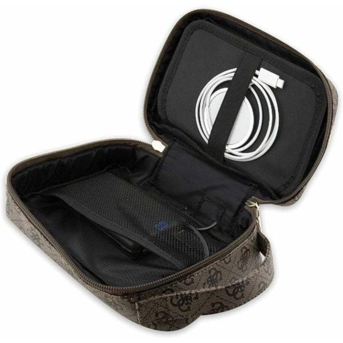 Bolso Organizador Guess Modelo 4G color Marrón...