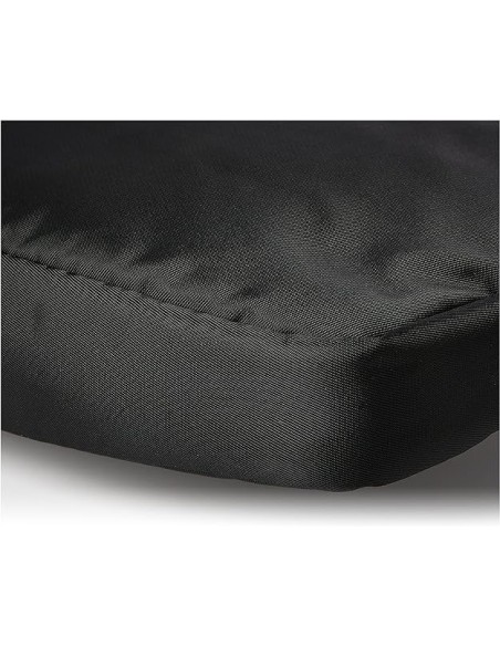 Funda Bolso Guess para tablet 10" Modelo Nylon color Negro con logo triángulo GUTB10NTMLBK