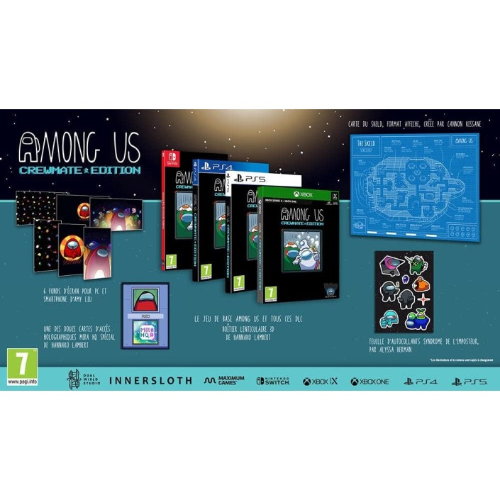 Juego Among Us Crewmate Edition para...