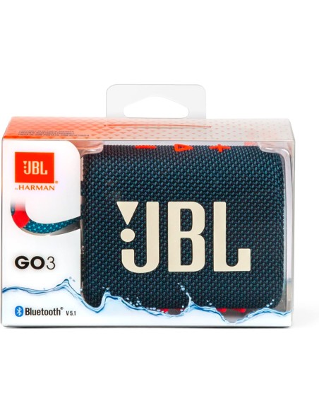 Altavoz Inalámbrico JBL GO 3 color Azul