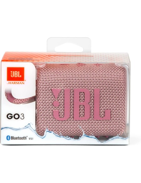 Altavoz Inalámbrico JBL GO 3 color Rosa