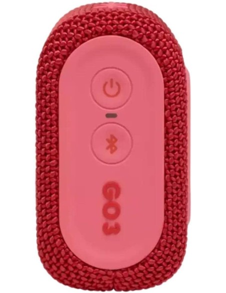 Altavoz Inalámbrico JBL GO 3 color Rojo