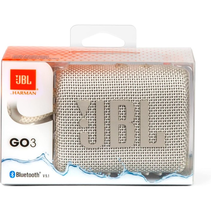 Altavoz Inalámbrico JBL GO 3 color Blanco
