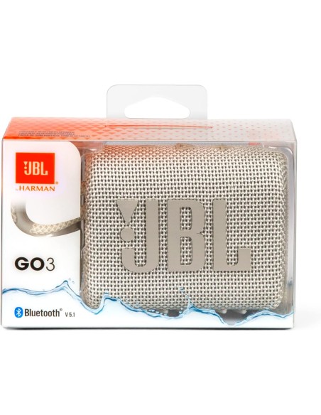 Altavoz Inalámbrico JBL GO 3 color Blanco
