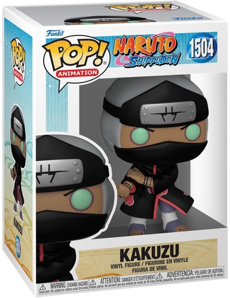 Figura Funko Pop! Animación Naruto Shippuden Kakuzu Modelo 1504 | 75531