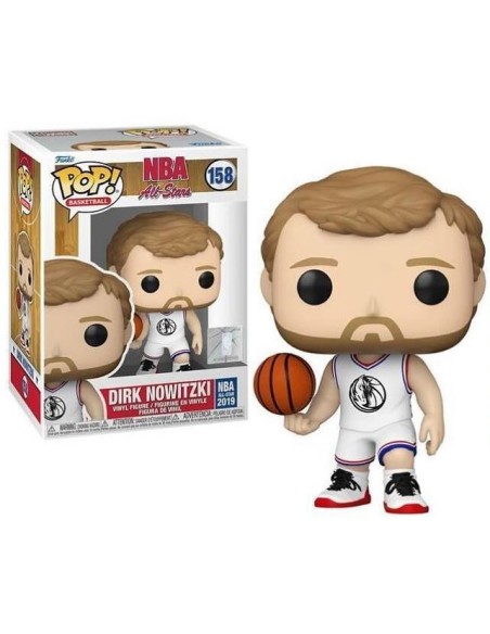 Figura Funko Pop! Baloncesto NBA All Stars Dirk Nowitzki Modelo 158 | 67488